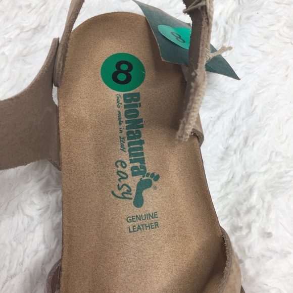 NWT BioNatura Italian Leather Sandals - Picture 6 of 10